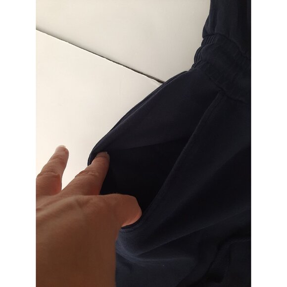 Calvin Klein Blue Sleeveless Jumpsuit Size M Casual Relaxed Travel Everyday Chic - Picture 6 of 8